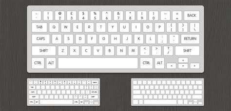 blank computer keyboard template paperzip