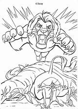 Scar Coloring Lion Pages Scary Roi King Hellokids Coloriage Disney Print Color Online Le sketch template