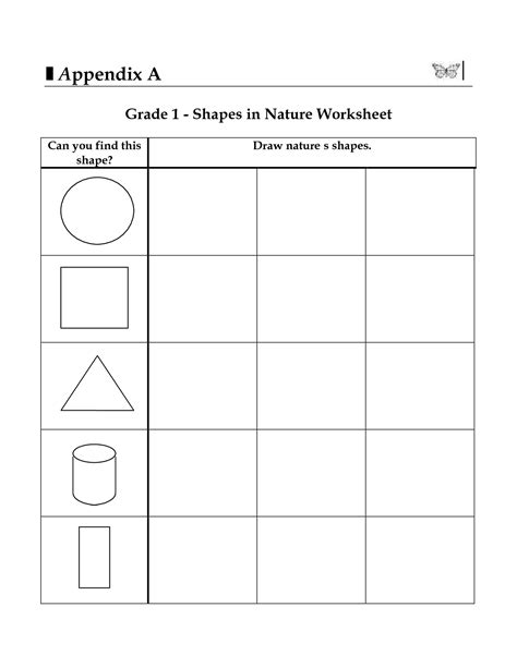2d Shapes Worksheets For 3rd Grade Shapes Worksheets And