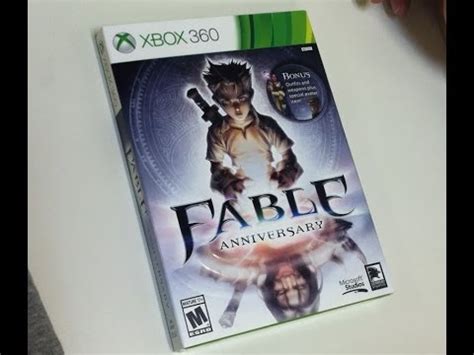 fable anniversary xbox  unboxing youtube