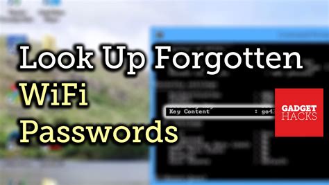 recover  lost wi fi password   windows pc   youtube