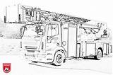 Feuerwehr Ausmalbilder Drehleiter Feuerwehrauto Ausmalbild Burgebrach Malvorlagen Leiterwagen Ausmalen Dlk Ausdrucken Feuerwehrautos sketch template