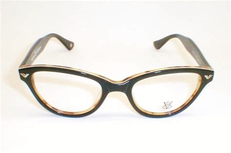 vintage ladies eye glasses cateye victory optical