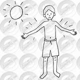 Sunburn Clipart Watermark Register Remove Login sketch template