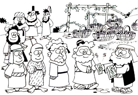 workers   vineyard coloring page   gmbarco