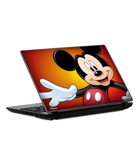tgraphics mickey mouse printed laptop skin buy tgraphics mickey mouse printed laptop skin
