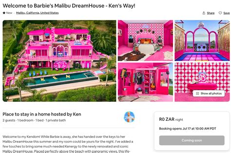 stay  barbies malibu dreamhouse   airbnb