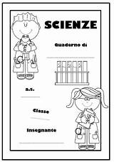 Scienze Copertine Scuola Scienza Salvato sketch template