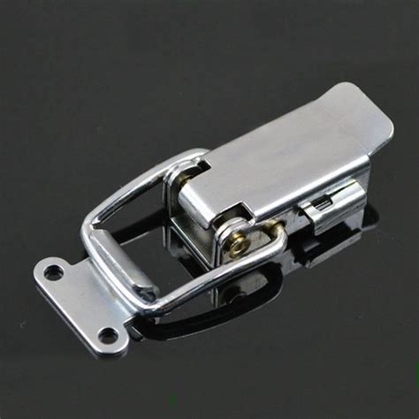 hardware hasps semi automatic industrial lock catch hasp buckle  box pcs  hasps  home