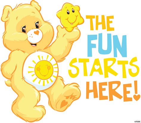 fun starts  shareyourcare carebears funshine care bears