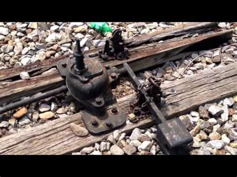 railroad switches    work youtube