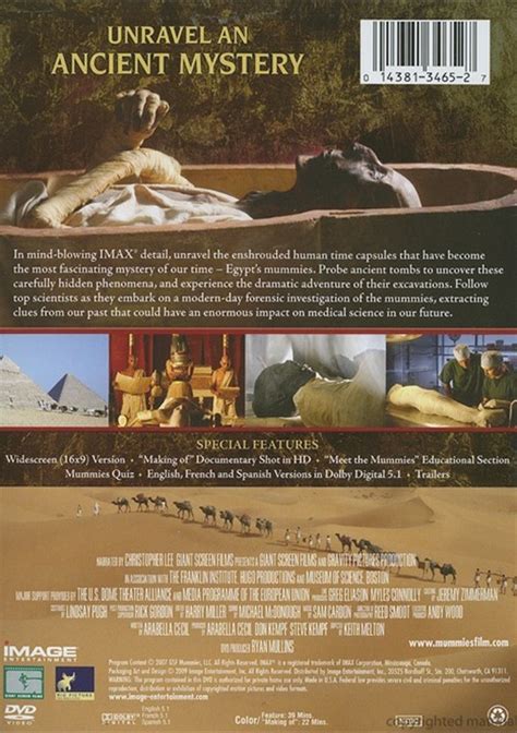 imax mummies secrets of the pharaohs dvd 2007 dvd empire