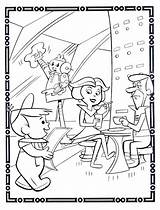 Jetsons Coloring sketch template