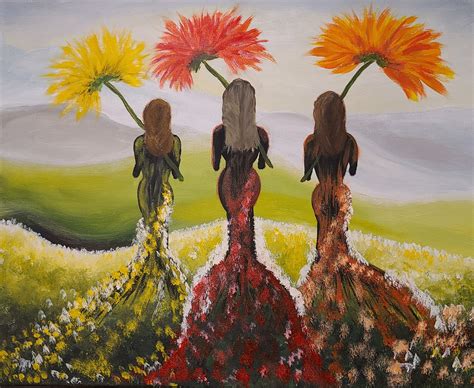 rita daniels on twitter just sold the flower sisters 16x20 acrylic