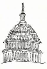 Capitol Drawing Paintingvalley Drawings Washington Building sketch template