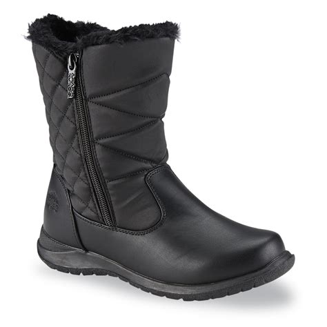 totes womens minneapolis black winter boot