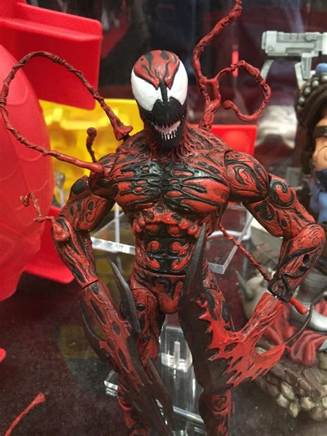nycc  marvel select carnage figure  order info marvel toy news