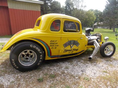 1934 Ford Coupe Hot Rod Street Rod Race Car All Steel