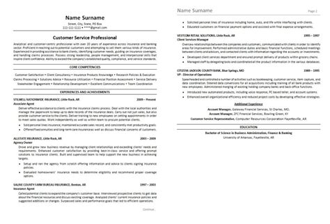 customer service resume sample resumesuniversecom
