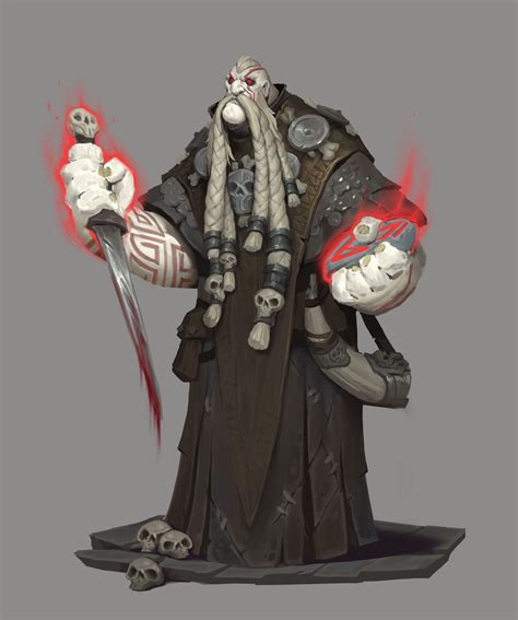 vrykul mystic ryan metcalf fantasy character design character design inspiration concept