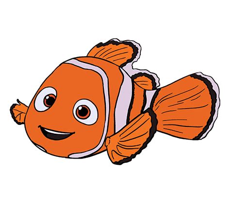 draw nemo    easy steps easy drawing guides