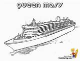 Ship Coloring Mary Queen Cruise Ii Clipart Clipground Titanic Pages sketch template
