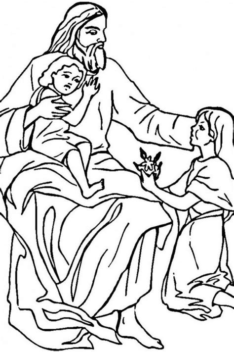 ideas  coloring jesus   child coloring page