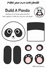 Recortar Pandas sketch template