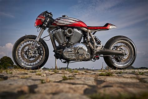 custom indian chief cafe racer  crushing  motorcycle competition