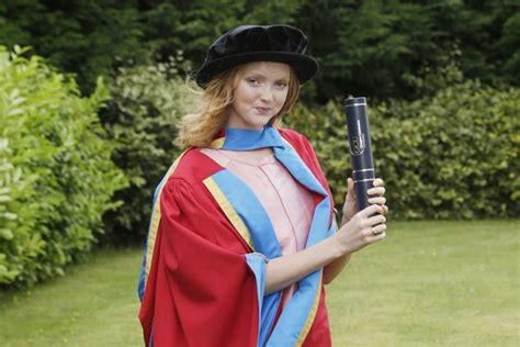 Lily Cole Given Honorary Degree At Glasgow Caledonian