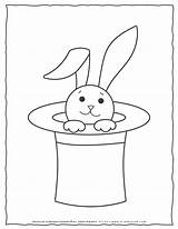 Rabbit Popping Planerium sketch template