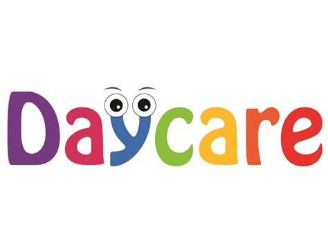 playful modern daycare logo design   eagles family daycare
