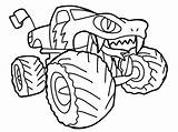 Monster Truck Coloring Pages Wheels Printable Kids Wonder sketch template