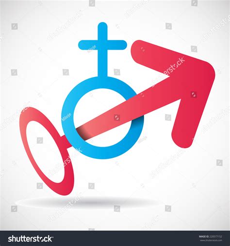 Male And Female Limitless Symbol Vector Logo Design