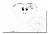 Card Heart Valentine Pop Make Coloring Mother sketch template