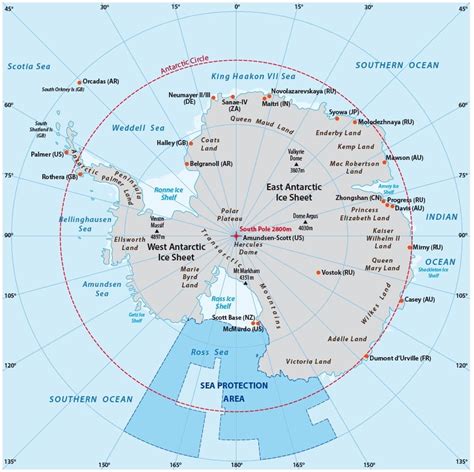 Where Is The Southern Ocean On A World Map Southern Ocean Facts Best