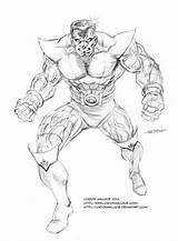 Juggernaut Colossal Loston sketch template