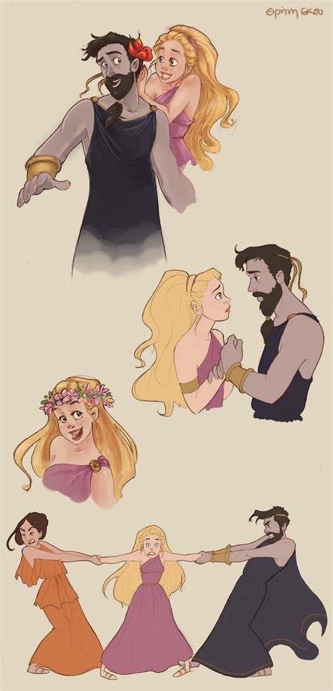 hades and persephone doodles by ninidu on deviantart