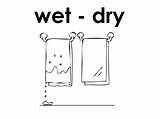 Dry Antonyms Sponge Compared Imgbuddy sketch template
