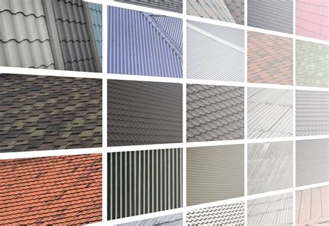 common types  roofing materials