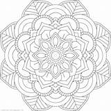 Mandala Lotus Coloring Pages Symmetry Flower Getcolorings Color Printable sketch template