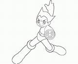 Coloring Astro Boy Pages Library Clipart Line sketch template
