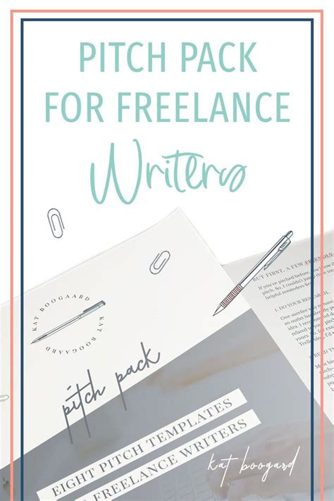 pitch pack  pitch templates  freelance writers freelance writing