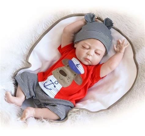 bebe reborn menino dormindo olhos fechados silicone 12x m22 r 455 00