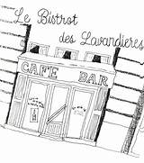Cafe Paris Hand Bar Drawing Drawings sketch template
