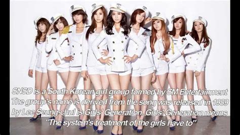 Girls Generation Snsd Member Profile Girl Group