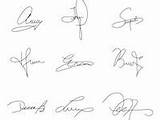Firmas Signatures Idea sketch template