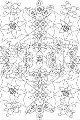 Mandala Hellokids Print Color sketch template