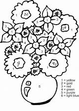 Farben Ausmalen Lily Colors Colorear Magique Preescolar Manualidades sketch template