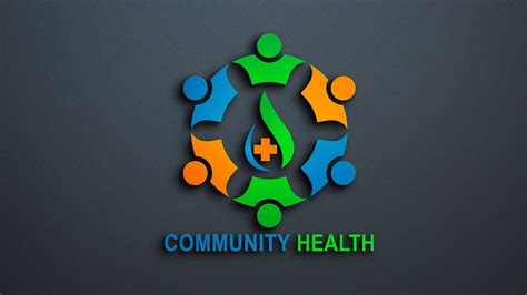 community health logo design graphicsfamily